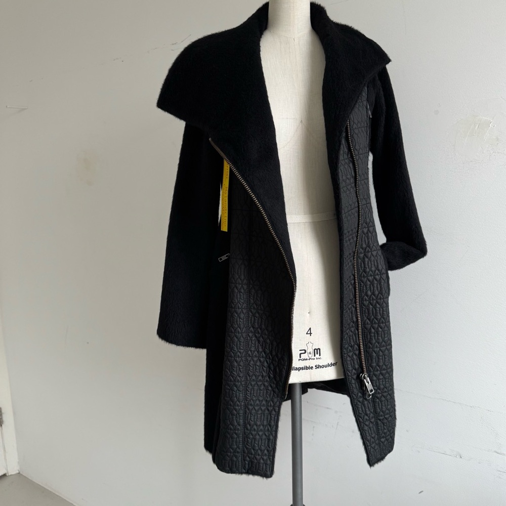 Catherine Malendrino Fur Quilted Coat - Picture 11 of 16